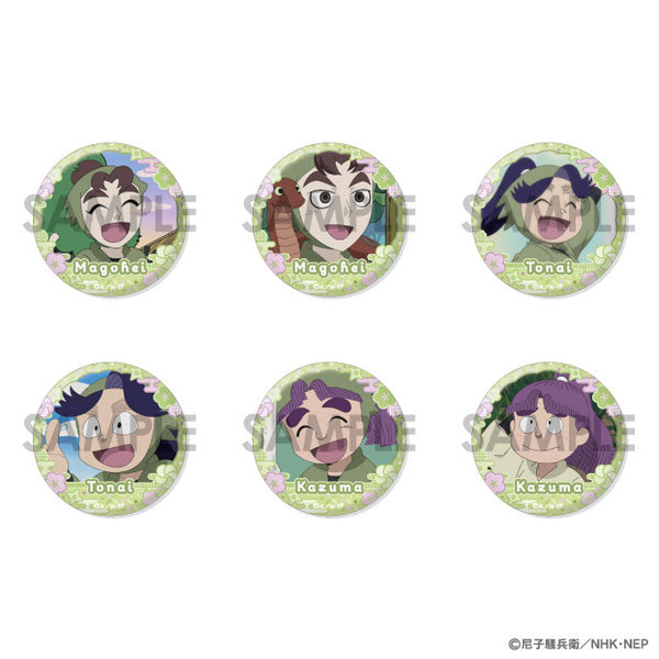 Nintama Rantaro Can Badge Set ~Selection with lots of Magobee, Tounai & Kazuma~ 1 Box (10 pcs) [Sol International][Trading]
