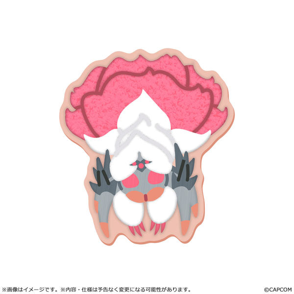 モンスターハンター モンでふぉ サガラ刺繍ステッカー ラバラ・バリナ [カプコン(玩具)][GOODS]