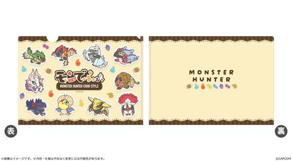 モンスターハンター モンでふぉ クリアファイル キービジュアル [カプコン(玩具)][GOODS]