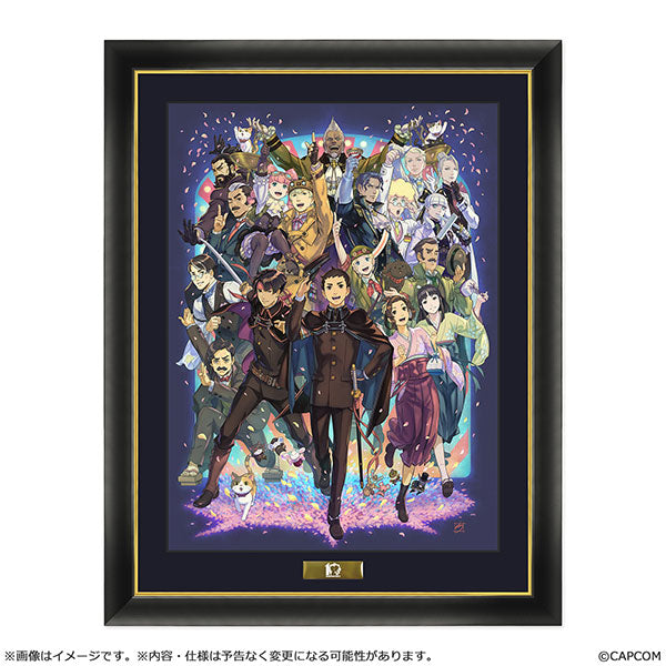 大逆転裁判 ~拾周年万華ノ宴~ 額装付きキャラファイングラフ [カプコン (玩具)][GOODS]