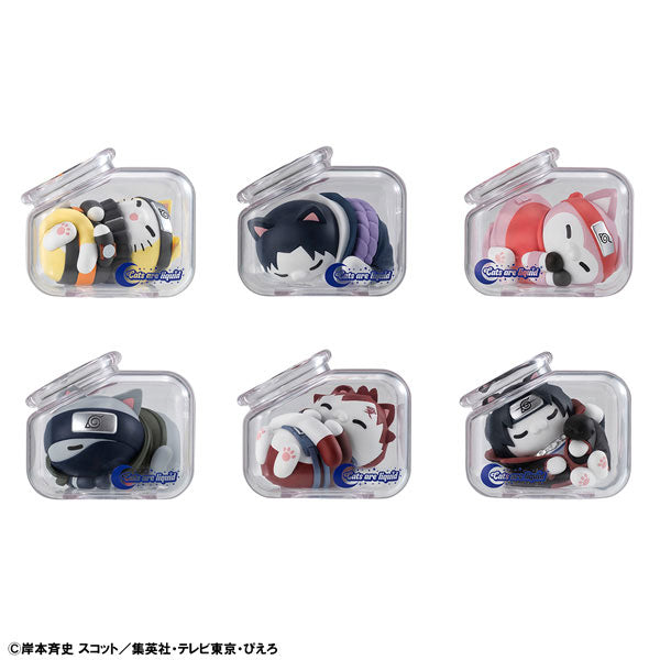 MEGA CAT PROJECT NARUTO -ナルト- 疾風伝 おやすみニャルト! 1箱8個入り [メガハウス][トレーディング]