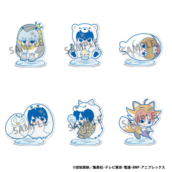 アクリルスタンド 銀魂 ハタ皇子と氷の動物じゃ!編 1箱6個入り [メガハウス][トレーディング]