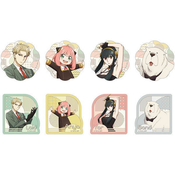 SPY×FAMILY ステッカーセレクション Season 3キャラクタービジュアル 1箱8個入り [ムービック][トレーディング]