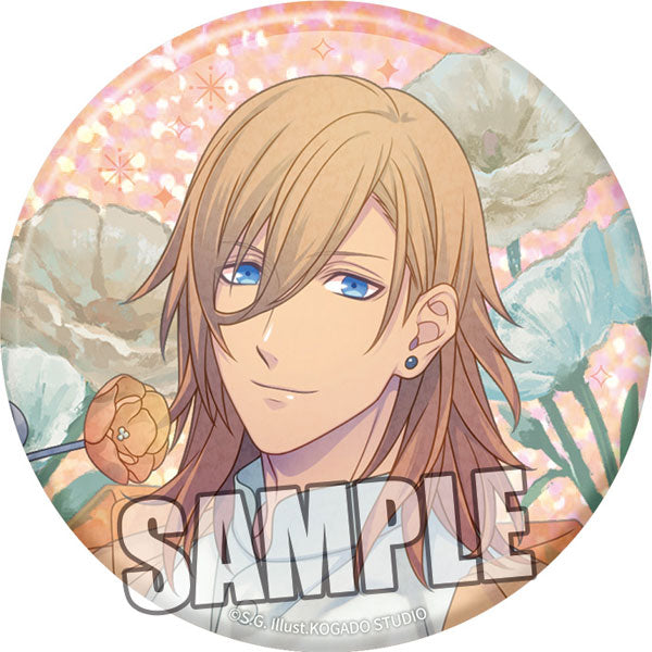 うたの☆プリンスさまっ♪ BIGホログラム缶バッジ Floral Harmony Ver.「神宮寺レン」 [ブロッコリー][GOODS]