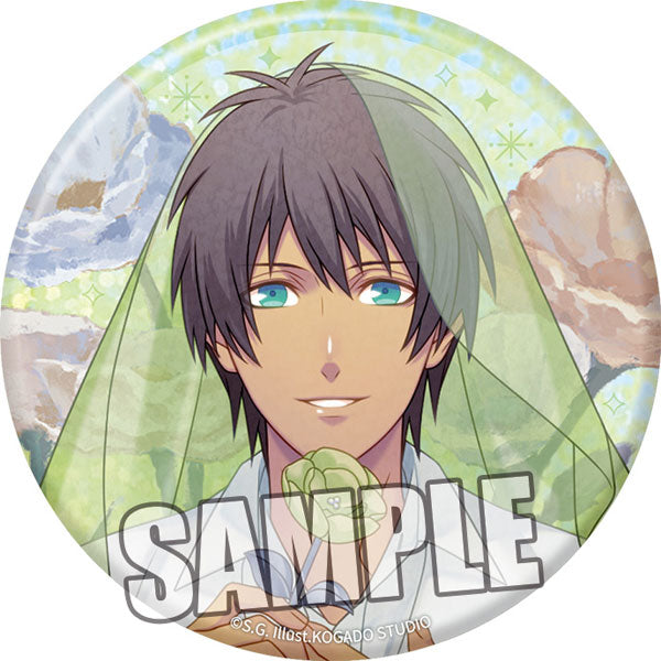 うたの☆プリンスさまっ♪ BIGホログラム缶バッジ Floral Harmony Ver.「愛島セシル」 [ブロッコリー][GOODS]