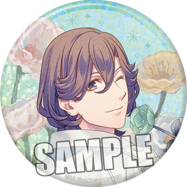 うたの☆プリンスさまっ♪ BIGホログラム缶バッジ Floral Harmony Ver.「寿 嶺二」 [ブロッコリー][GOODS]