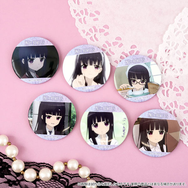 Inu X Boku Secret Service - Pushing Character Badge Collection / Ririchiyo - 1 Box (6 Pieces) [Movic][Trading]