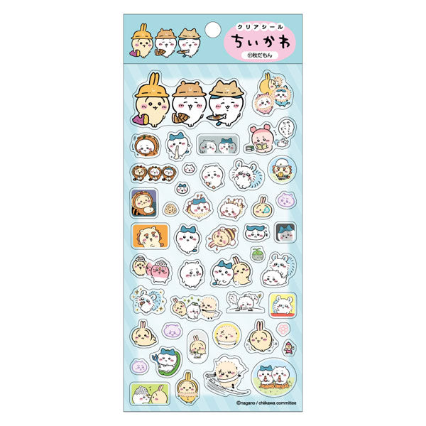 ちいかわ クリアシール ⑪ 秋だもん [エンスカイ][GOODS]