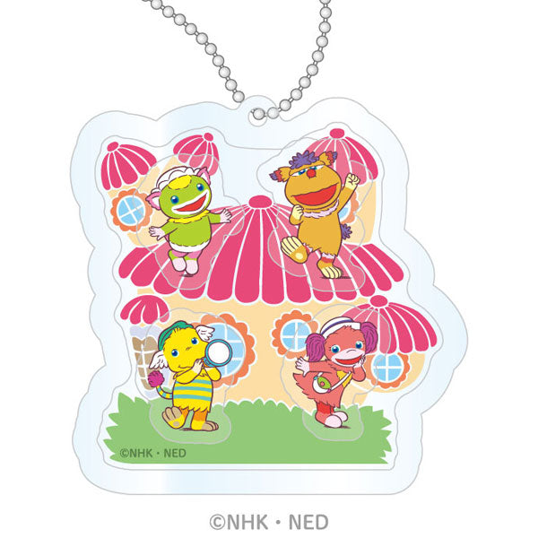 ぐ～チョコランタン シャカシャカアクリルキーホルダー ②家 [エンスカイ][GOODS]