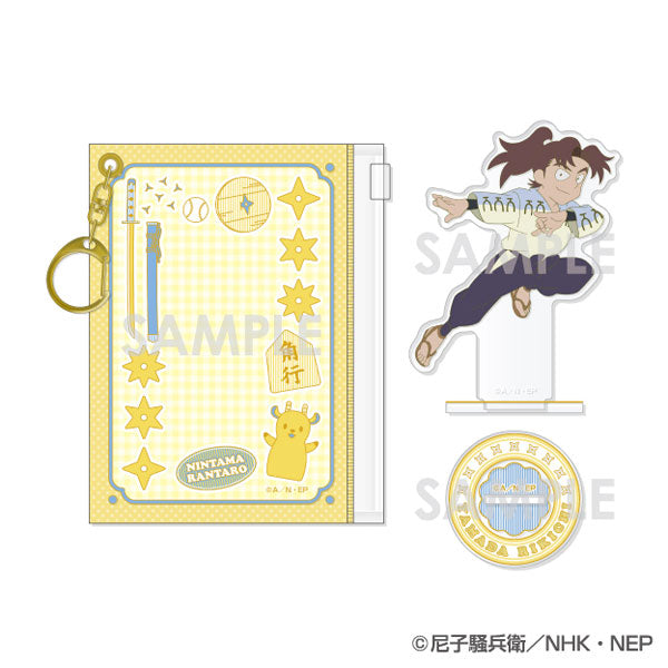 忍たま乱太郎 ポーチ入りアクリルスタンド 3.山田利吉 [ソル・インターナショナル][GOODS]