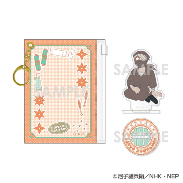 忍たま乱太郎 ポーチ入りアクリルスタンド 4.雑渡昆奈門 [ソル・インターナショナル][GOODS]