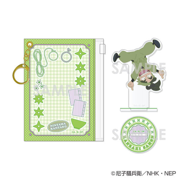 忍たま乱太郎 ポーチ入りアクリルスタンド 6.神崎左門 [ソル・インターナショナル][GOODS]