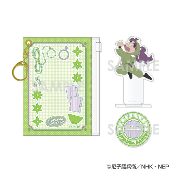 忍たま乱太郎 ポーチ入りアクリルスタンド 10.三反田数馬 [ソル・インターナショナル][GOODS]