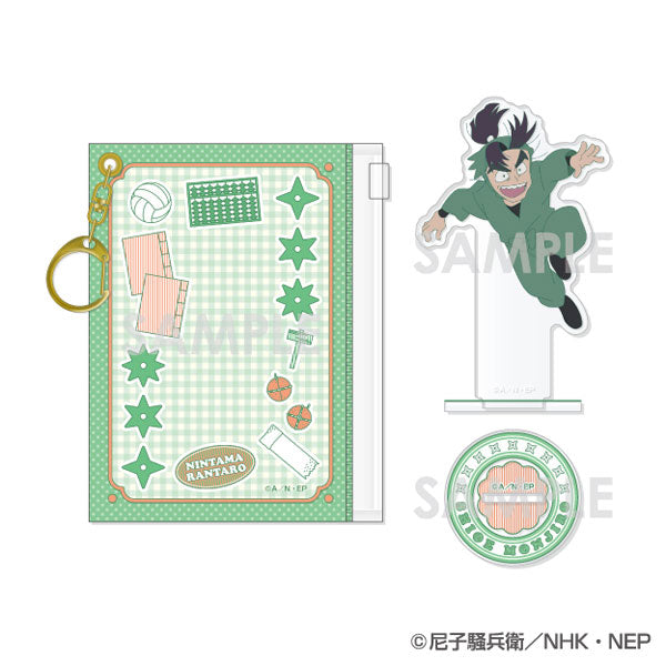 忍たま乱太郎 ポーチ入りアクリルスタンド 16.潮江文次郎 [ソル・インターナショナル][GOODS]