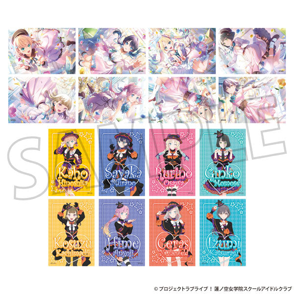 Love Live! Hasu no Sora Jogakuin School Idol Club Aurora Art Collection 1 Box / 8 Pieces [Movic][Trading]