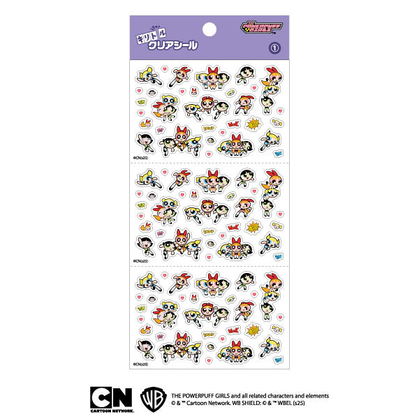 パワーパフガールズ キリトルクリアシール① [エンスカイ][GOODS]