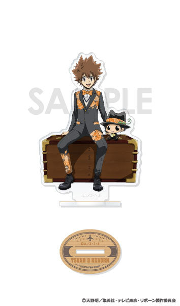 家庭教師ヒットマンREBORN! アクリルスタンド-TRUNK- A.沢田綱吉&リボーン [ソル・インターナショナル][GOODS]