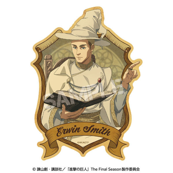 TVアニメ「進撃の巨人」 トラベルステッカー 3.エルヴィン(魔法使い) [エンスカイ][GOODS]