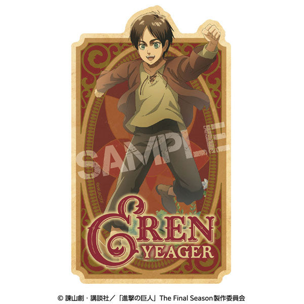 TVアニメ「進撃の巨人」 トラベルステッカー 5.エレン(幼少期) [エンスカイ][GOODS]
