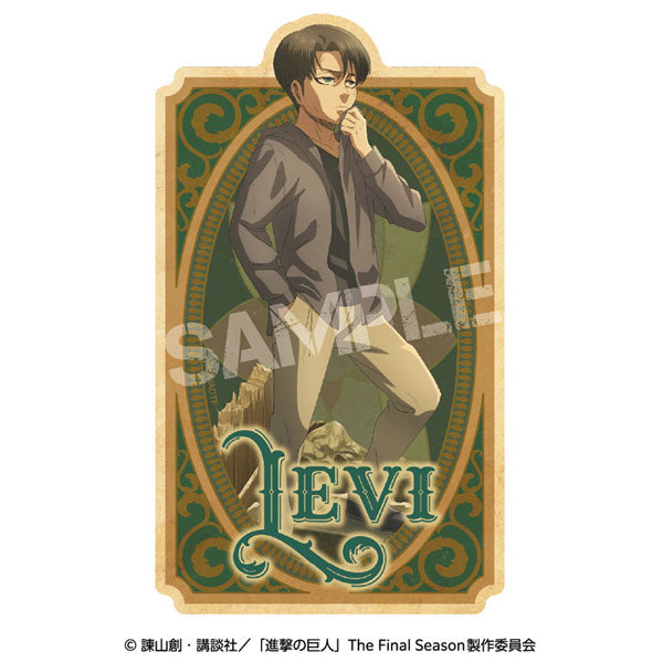 TVアニメ「進撃の巨人」 トラベルステッカー 7.リヴァイ(幼少期) [エンスカイ][GOODS]