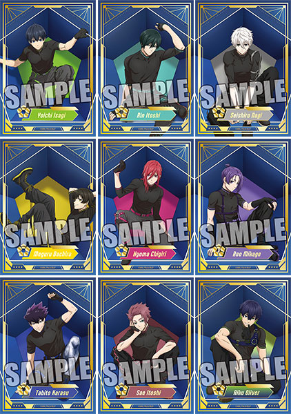 ブルーロック トレーディング 箔押し風クリアカード ready fight Ver. 1箱10個入り [ブロッコリー][GOODS]