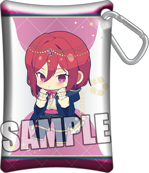 ブルーロック カラビナ付きクリアケース「千切豹馬」ホロスコープVer. [ブロッコリー][GOODS]