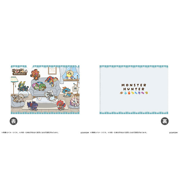 モンスターハンター モンでふぉ クリアファイル おうちテーマ [カプコン (玩具)][GOODS]