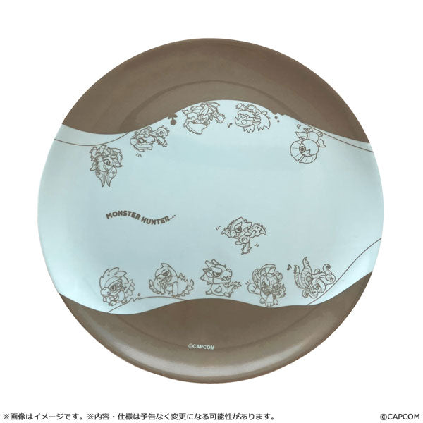 モンスターハンター モンでふぉ メラミンプレート ミントカラー [カプコン (玩具)][GOODS]