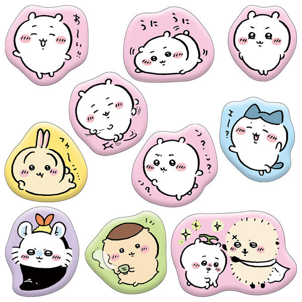 ちいかわ マシュマロ風シール1 ちいかわおおめセット [エンスカイ][GOODS]
