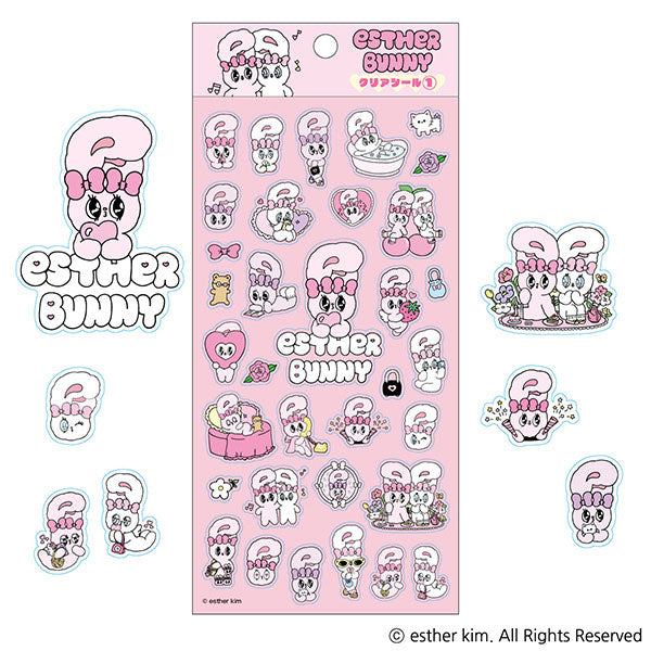 エスターバニー クリアシール① [エンスカイ][GOODS]