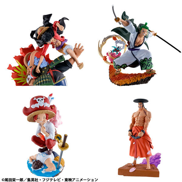 プチラマ ONE PIECE LOGBOX RE BIRTH ワノ国編 参 1箱4個入り [メガハウス][トレーディング]