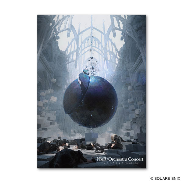 NieR:Orchestra Concert re:12024 [ the end of data ] クリアポスター [スクウェア・ エニックス][GOODS]