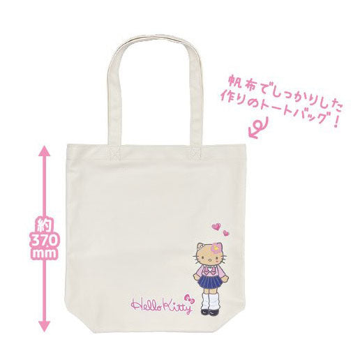 ハローキティ トートバッグ オフホワイト [ティー・シー・ピー][GOODS]