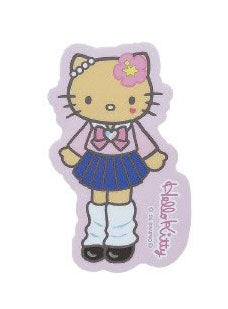ハローキティ ダイカットステッカー コギャル [ティー・シー・ピー][GOODS]