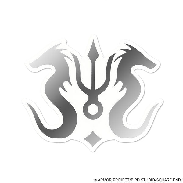 ドラゴンクエストVII Reimagined メタリックダイカットステッカー マール・デ・ドラゴーンのエンブレム [スクウェア・エニックス][GOODS]