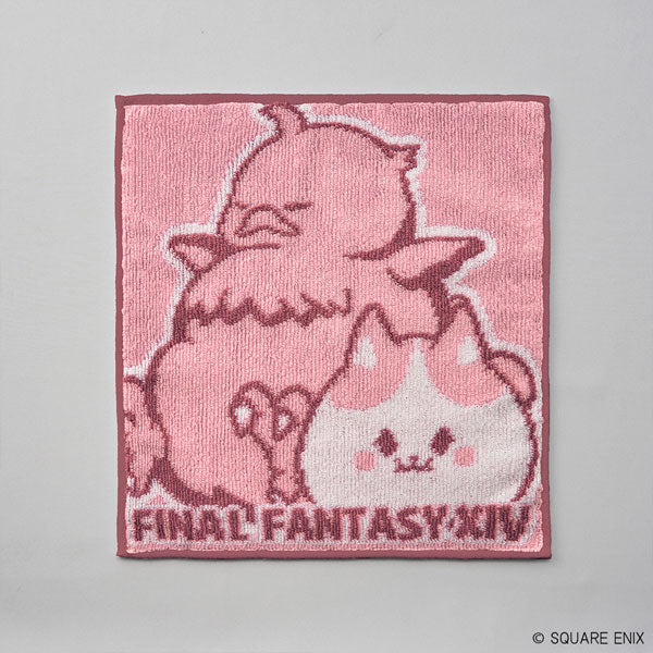 ファイナルファンタジーXIV ハンドタオル でぶチョコボ&ファットキャット [スクウェア・エニックス][GOODS]