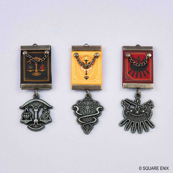 ファイナルファンタジーXIV エオルゼア三国勲章風ブローチセット [スクウェア・エニックス][GOODS]