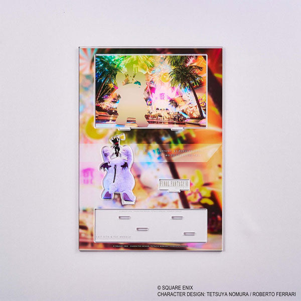 ファイナルファンタジーVII リバース アクリルジオラマ キーアート ケット・シー&デブモーグリ [スクウェア・エニックス][GOODS]