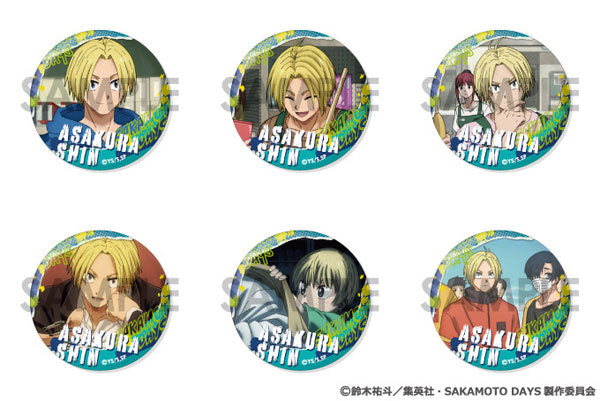 SAKAMOTO DAYS 缶バッジセット~朝倉 シンがいっぱいセレクション~ [ソル・インターナショナル][GOODS]