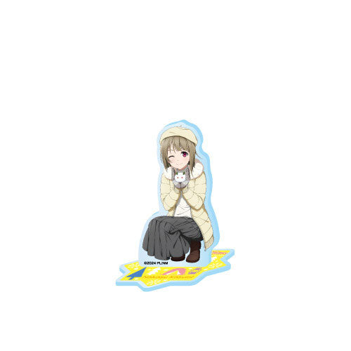 ラブライブ!虹ヶ咲学園スクールアイドル同好会 アクリルスタンド「ニジガク雪遊び」 3.中須かすみ [エンスカイ][GOODS]