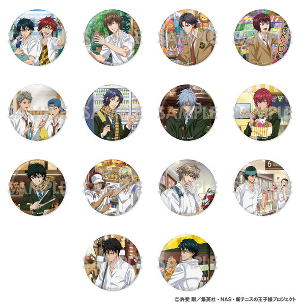 The Prince of Tennis II Trading BIG Can Badges -in SHOPPING- 1 Box (14 Pieces) [Sol International][Trading]