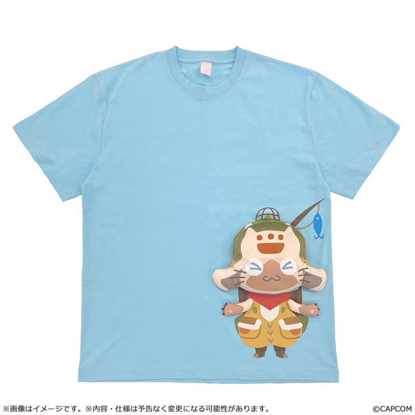 Monster Hunter Wilds Pop-Out T-Shirt: Palico L [Capcom (Toys)][GOODS]