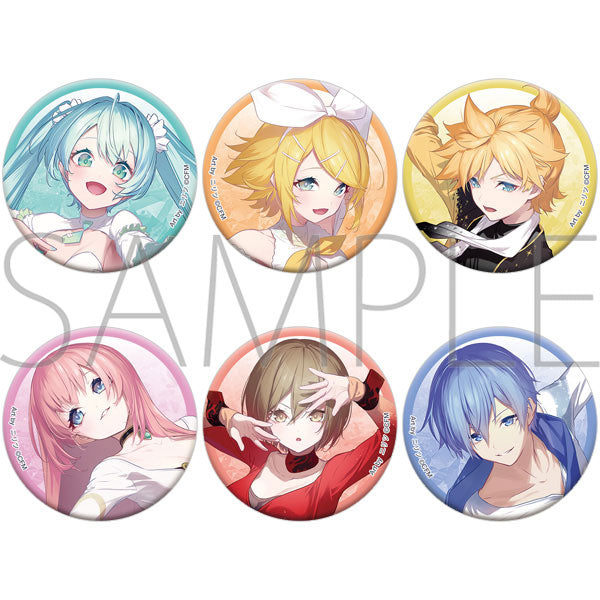 Hatsune Miku Series Glitter Character Badge Collection, 1 box of 6 [Movic][Trading]
