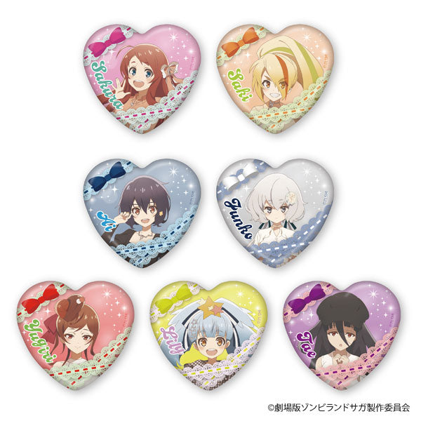 ZOMBIE LAND SAGA THE MOVIE: YUME GINGA PARADISE Can Badge Collection/Private Clothes, Box of 7 [Movic][Trading]