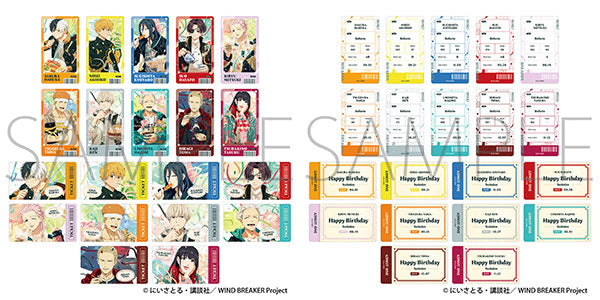 WIND BREAKER Ticket Collection 1 Box (10 Pieces) [Movic][Trading]