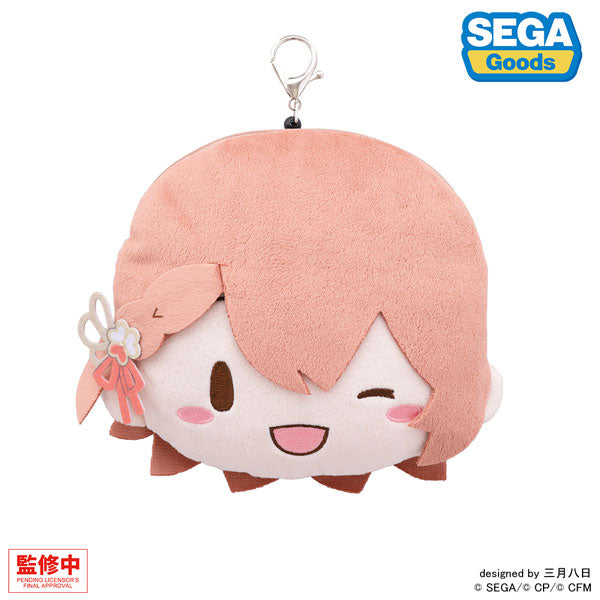 Project SEKAI COLORFUL STAGE! feat. Hatsune Miku Fuwapuchi Retractable Face Pouch: Minori Hanasato [Sega Fave][GOODS]