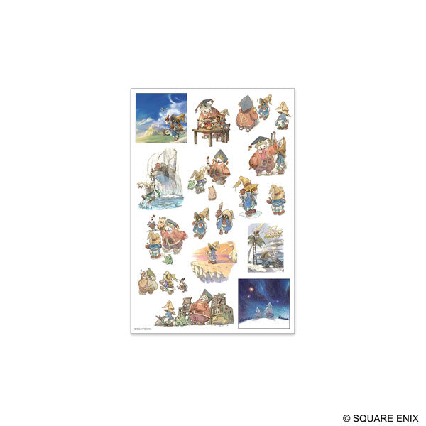ファイナルファンタジーIX シートシール ビビとおじいちゃんと旅立ちの日に [スクウェア・エニックス][GOODS]