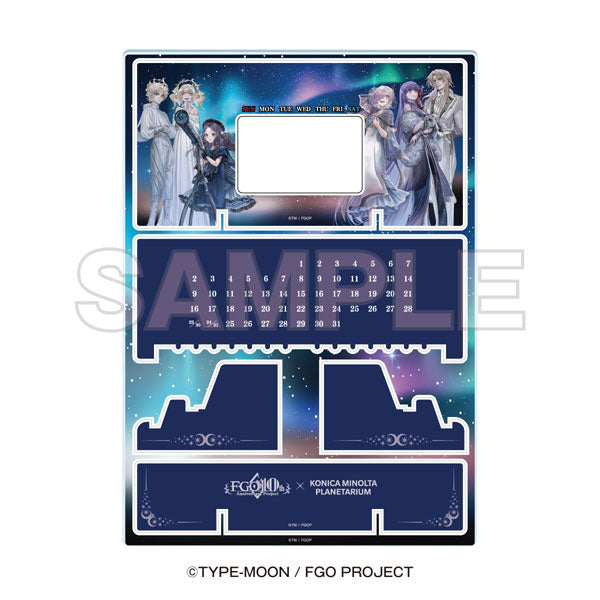 Fate/Grand Order×コニカミノルタプラネタリウム アクリルカレンダー [イーディス][GOODS]