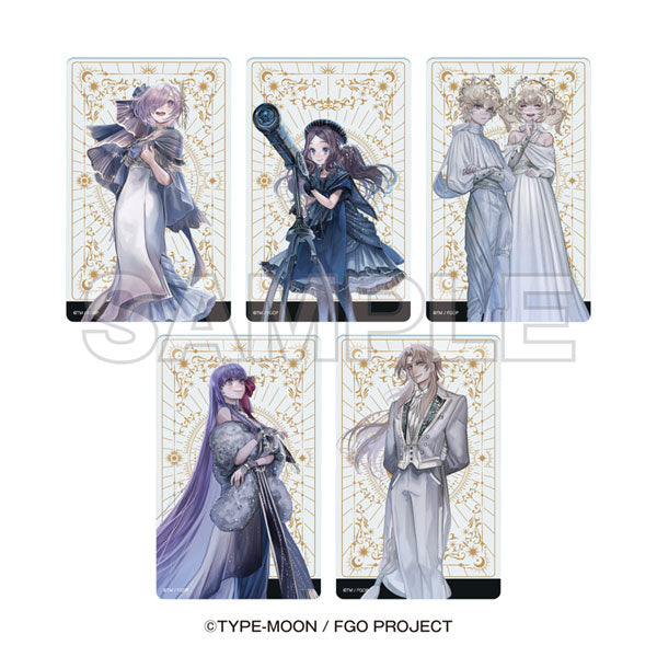 Fate/Grand Order×コニカミノルタプラネタリウム トレーディング等身クリアカード(全5種 ) 1箱5個入り [イーディス][トレーディング]