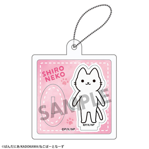 うごく!ねこむかしばなし ハコキーホルダー シロネコ [ホビーストック][GOODS]